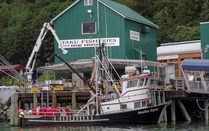 A shot of Taku Fisheries' Ice House.